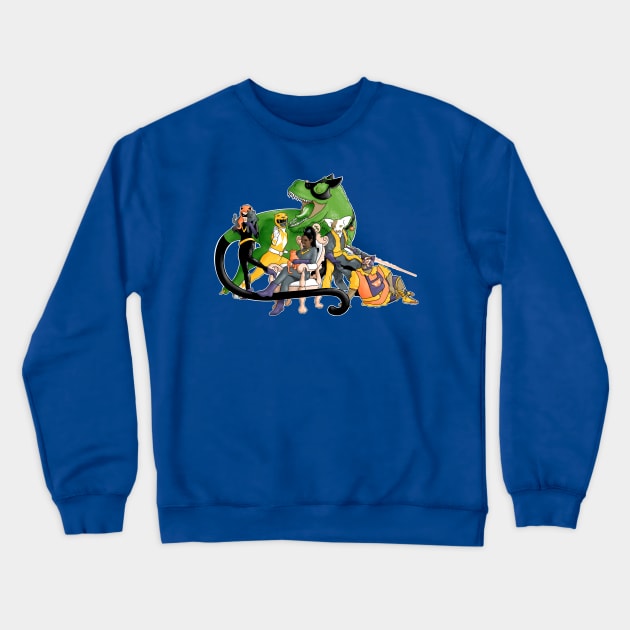 Purrrfect in Every Way Crewneck Sweatshirt by MaatCrook